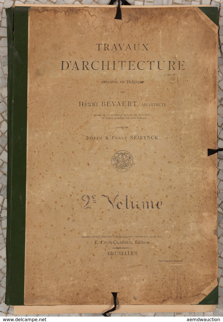 Henri BEYAERT - Travaux D'architecture Exécutés En Belg - Non Classificati