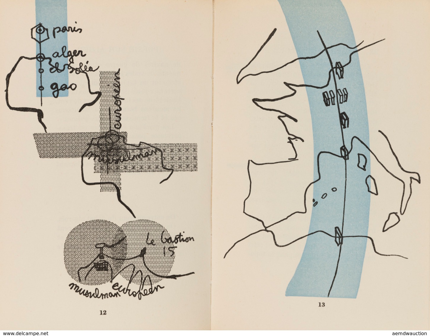 LE CORBUSIER - Poésie Sur Alger. - Non Classificati