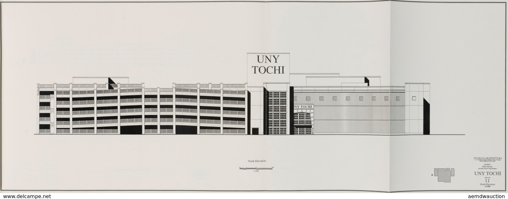 [JAPON] Aldo ROSSI - Uny Tochi. 1991.9.30. With Morris - Non Classificati