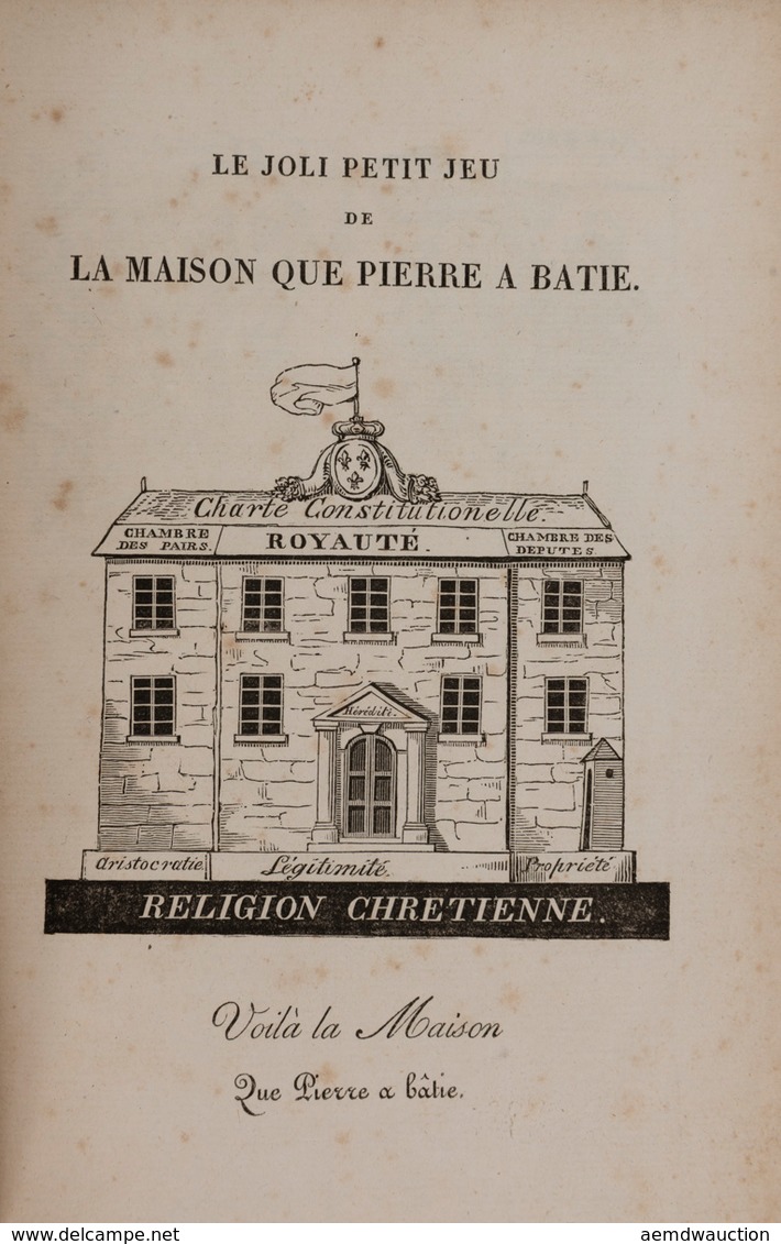 LE JOLI PETIT JEU DE LA MAISON QUE PIERRE A BÂTIE. Dédi - Non Classificati