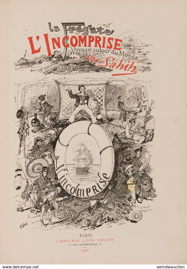 SAHIB Pseudonyme De Louis-Ernest LESAGE - La Frégate L' - Non Classificati