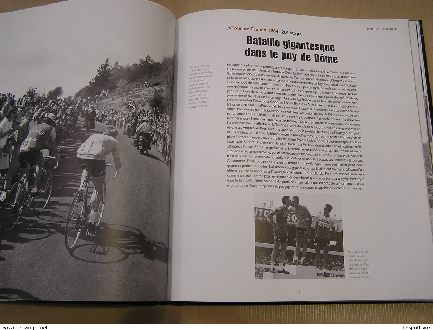 CYCLISME Les Moments Inoubliables Course Cycliste Coureur Vélo Coppi Merckx Bobet Robic Kubler Bartali Anquetil Champion