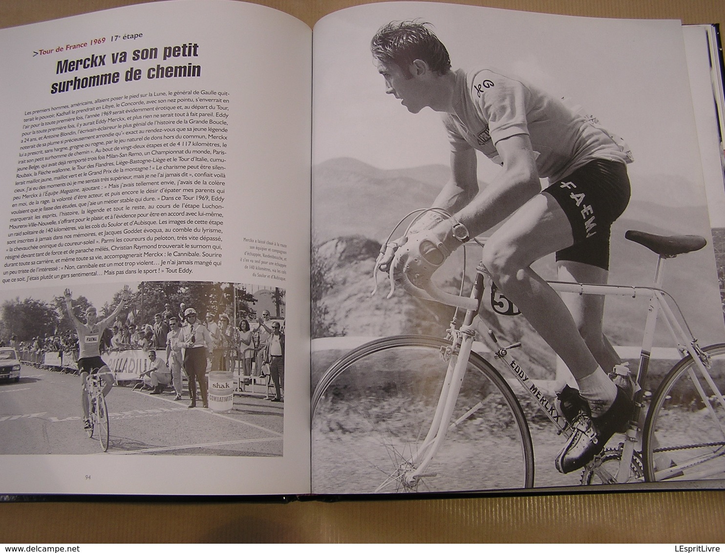 CYCLISME Les Moments Inoubliables Course Cycliste Coureur Vélo Coppi Merckx Bobet Robic Kubler Bartali Anquetil Champion