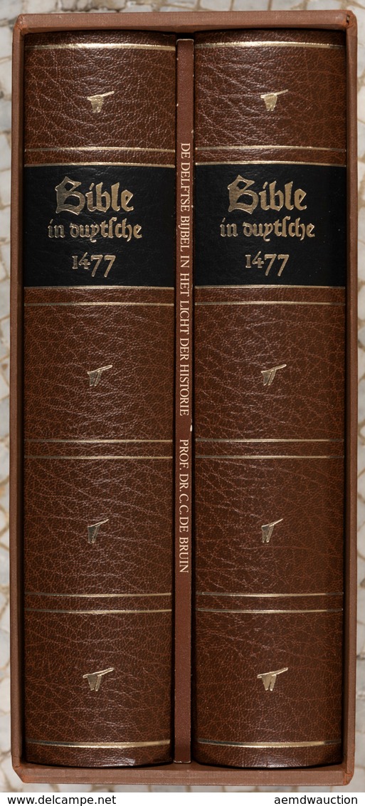 [BIBLE - REPRINT] DE DELFTSE BIJBEL VAN 1477. Facsimile - Sonstige & Ohne Zuordnung
