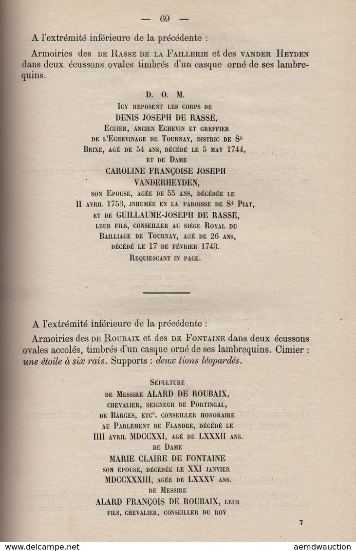 Paul-Armand, Comte Du CHASTEL DE LA HOWARDRIES-NEUVIREU - Ohne Zuordnung