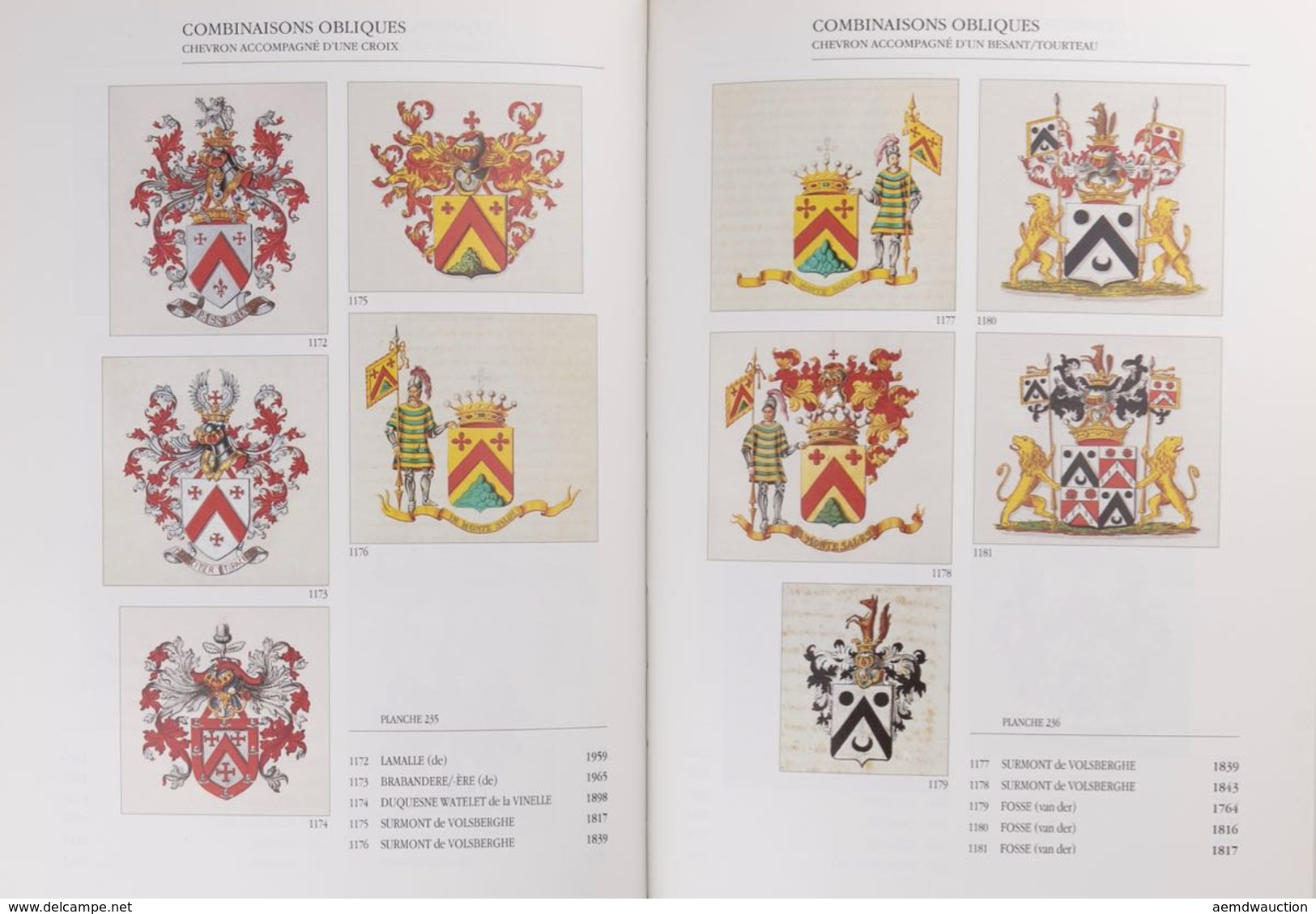 Paul JANSSENS & LUC DUERLOO - Armorial De La Noblesse B - Ohne Zuordnung