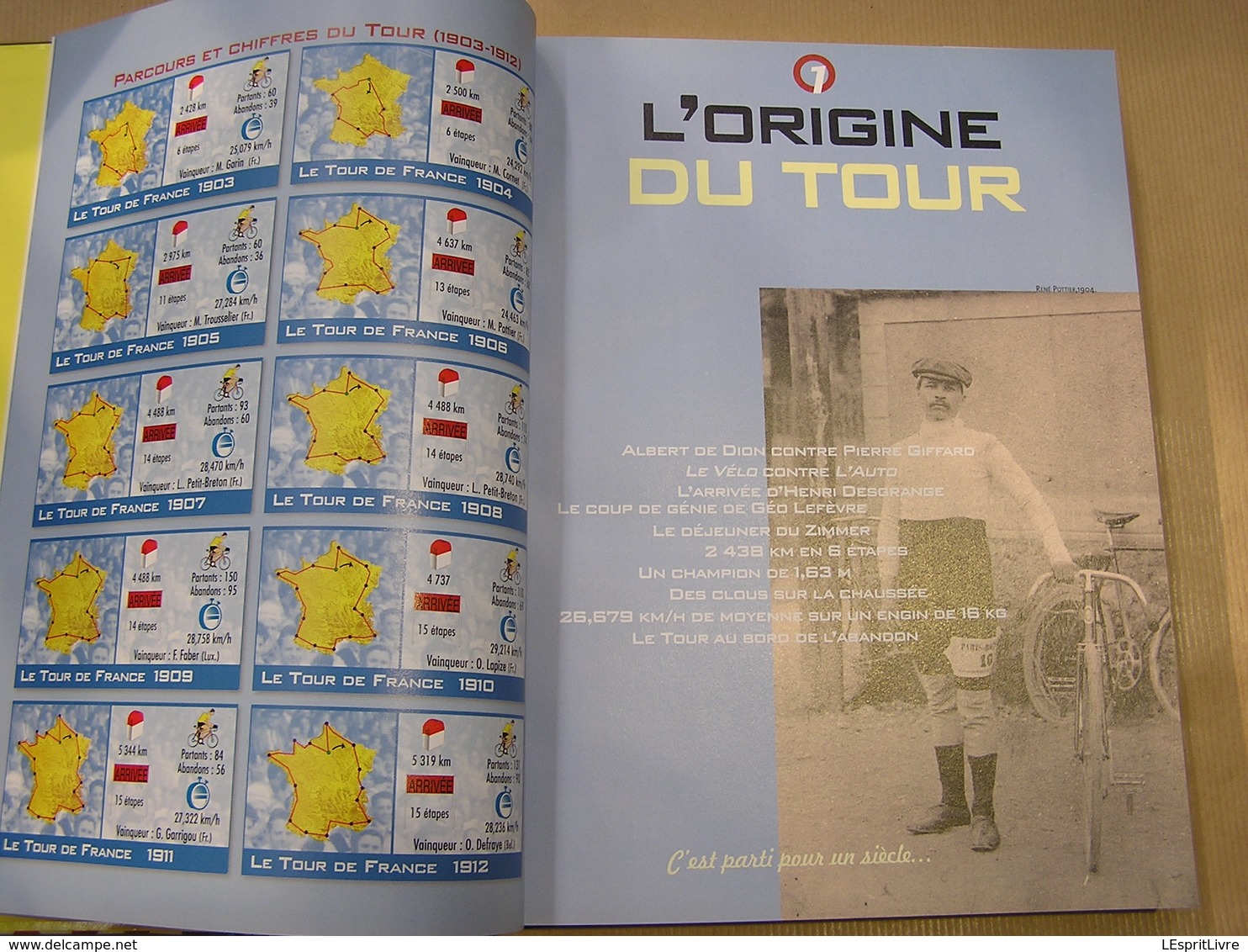 LE TOUR 100 Ans De Légende CYCLISME Course France Cycliste Coureur Vélo Coppi Merckx Bobet Robic Kubler Bartali Anquetil - Sport