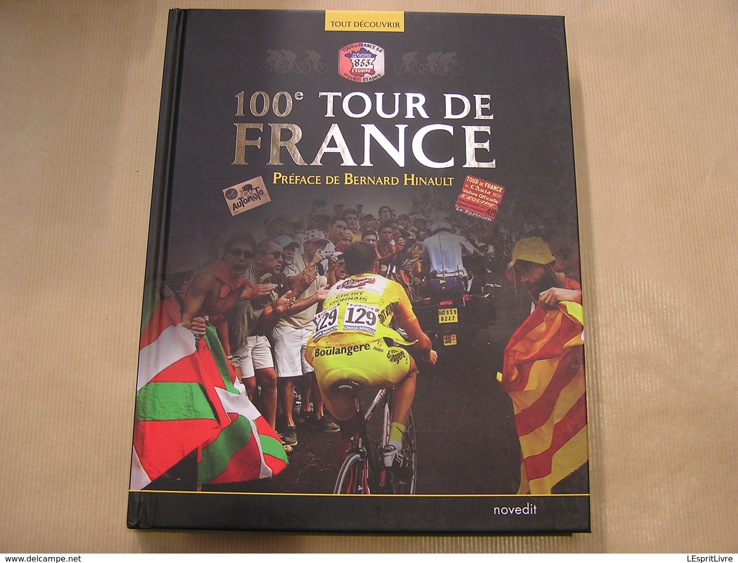 100 ème TOUR DE FRANCE  CYCLISME Course Cycliste Coureur Vélo Coppi Merckx Bobet Robic Kubler Bartali Anquetil Palmarès - Sport