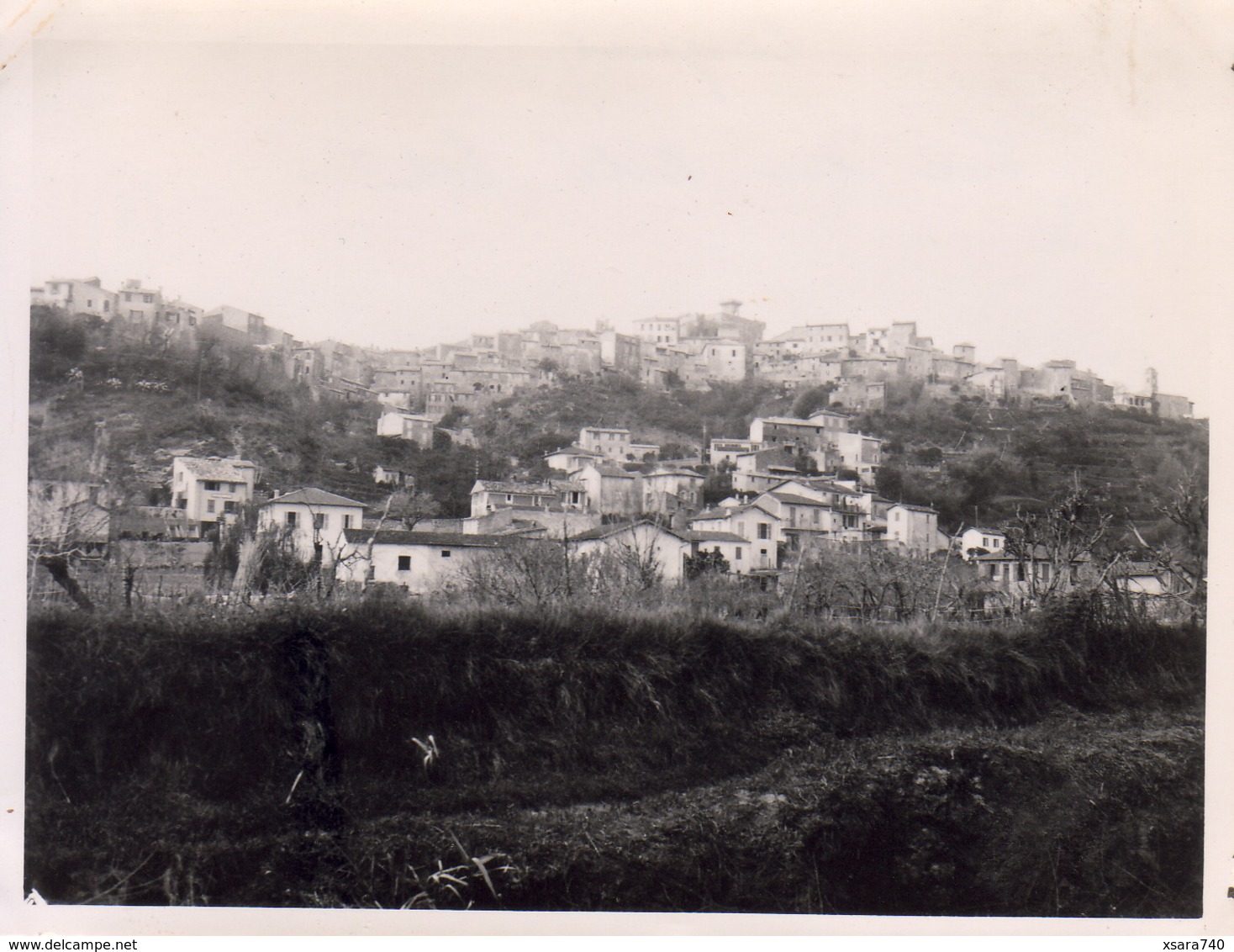 CAGNES SUR MER Lot De 2 Photos 1934 Format 8x11 - Lieux