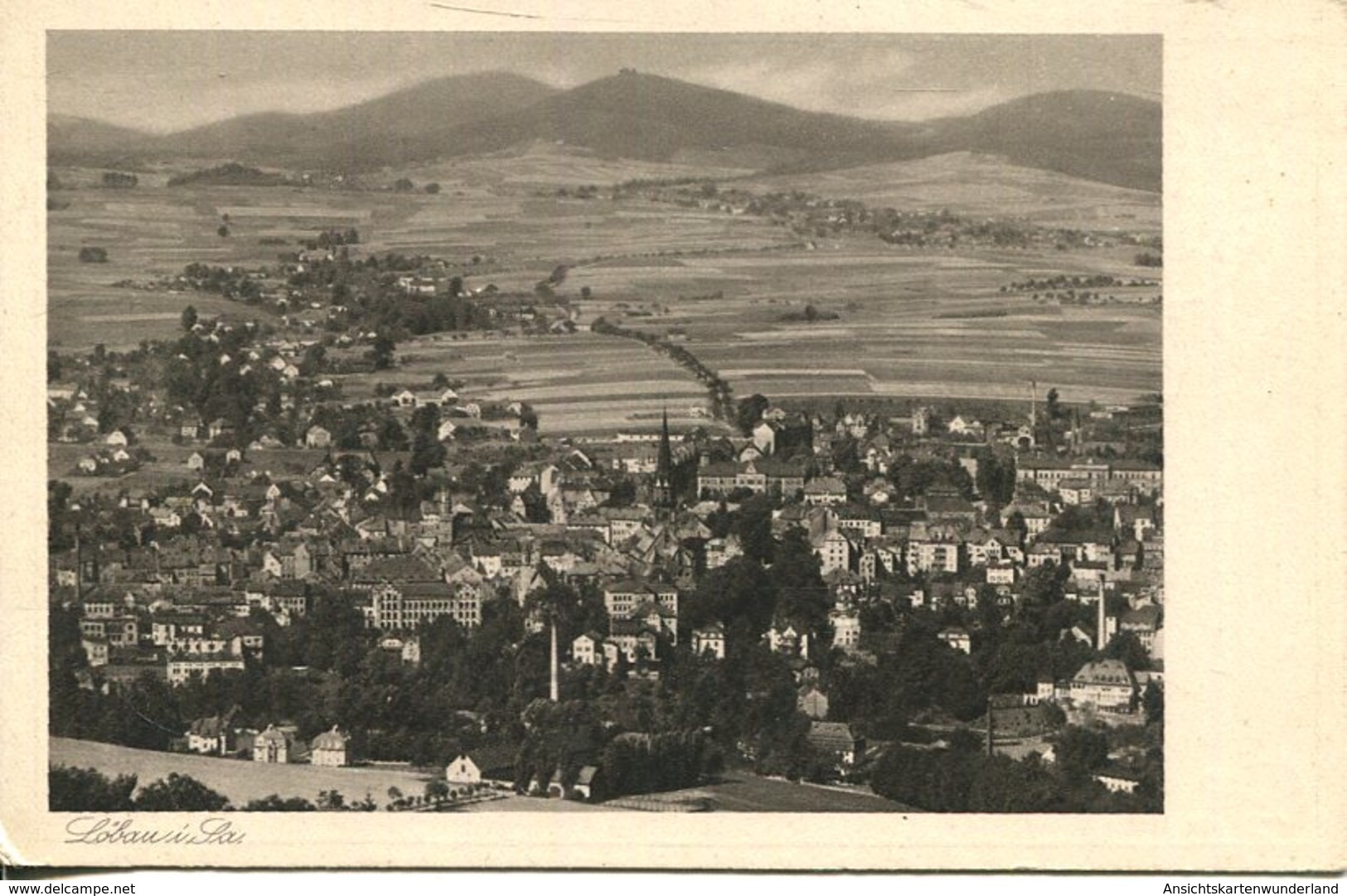 006543  Löbau - Blick Vom König Friedrich-August-Turm - Loebau