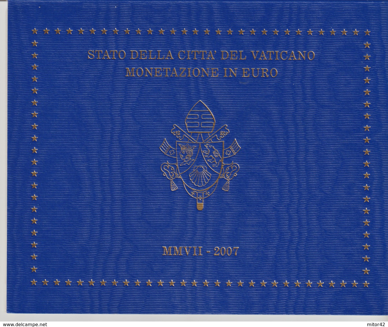 Vaticano-2007-Divisionale  Euro 8 Val.-Unificato E.150 - Vaticano