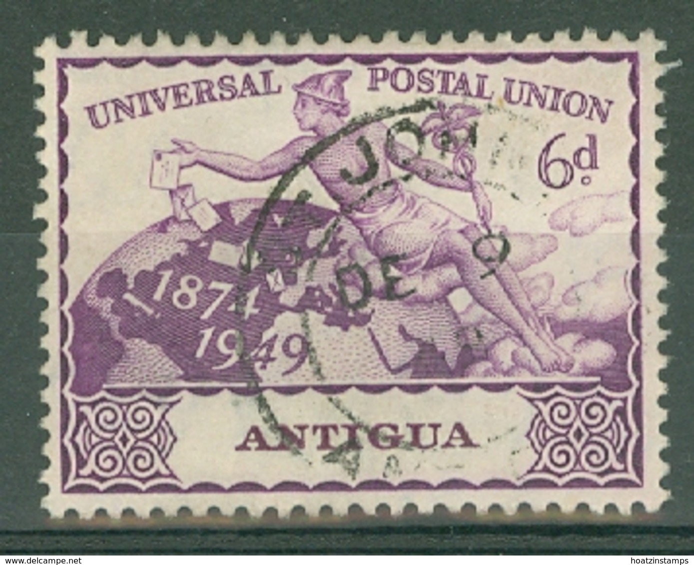 Antigua: 1949   U.P.U.  SG116    6d   Used - 1858-1960 Colonia Britannica