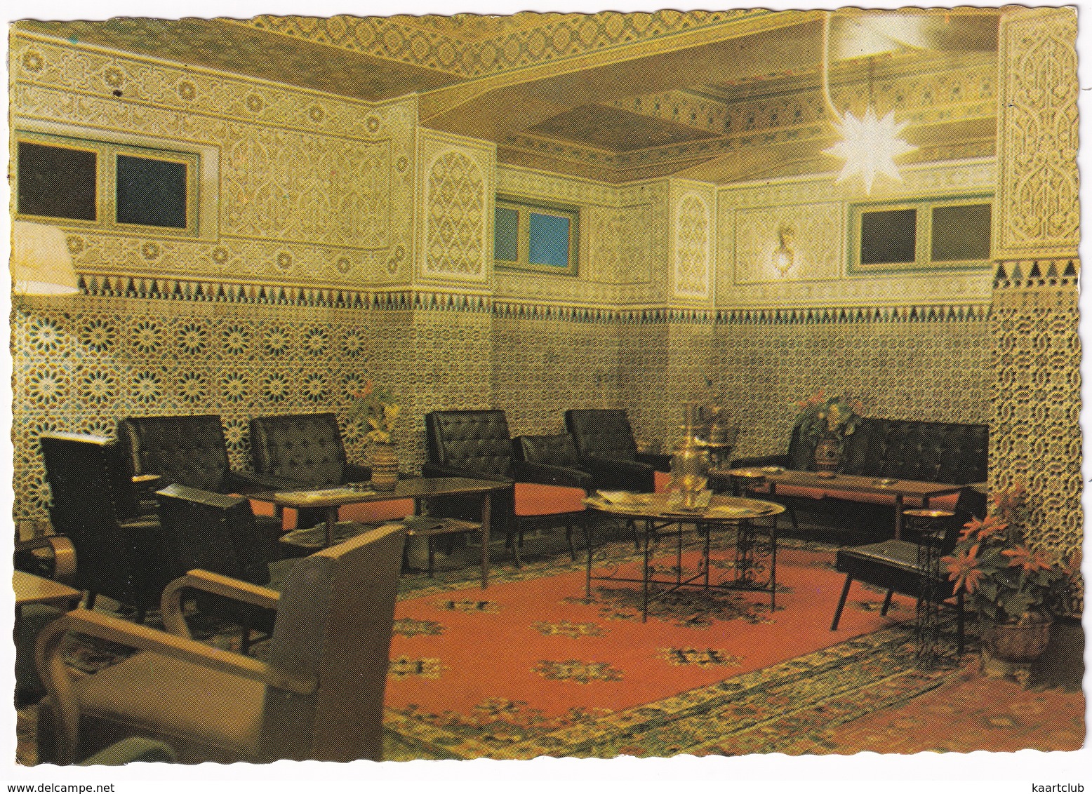 Marrakech - Hotel El Mahgreb ****/A - Interior Lounge - (Maroc) - Marrakech