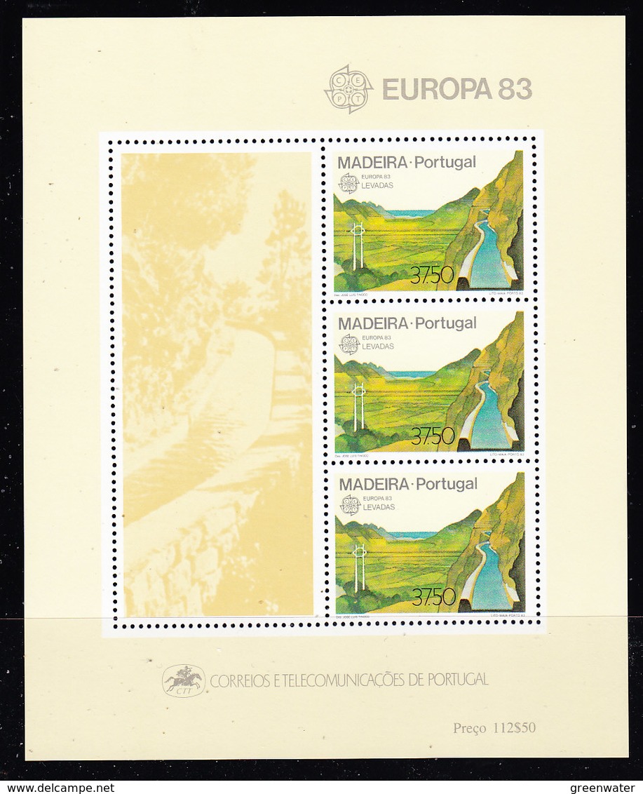 Europa Cept 1983 Madeira M/s ** Mnh (41960) Promotion - 1983