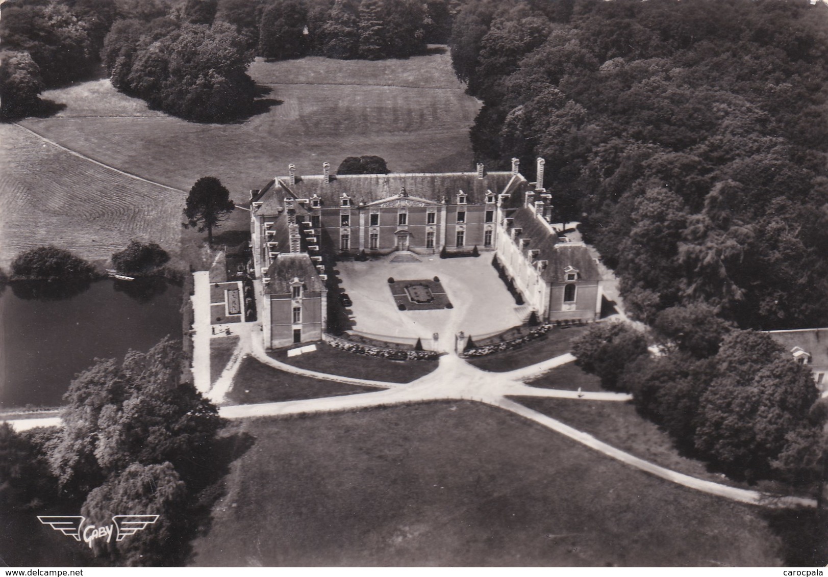 Carte 1950 CARQUEFOU / CHATEAU DE LA SEILLERAYE - Carquefou