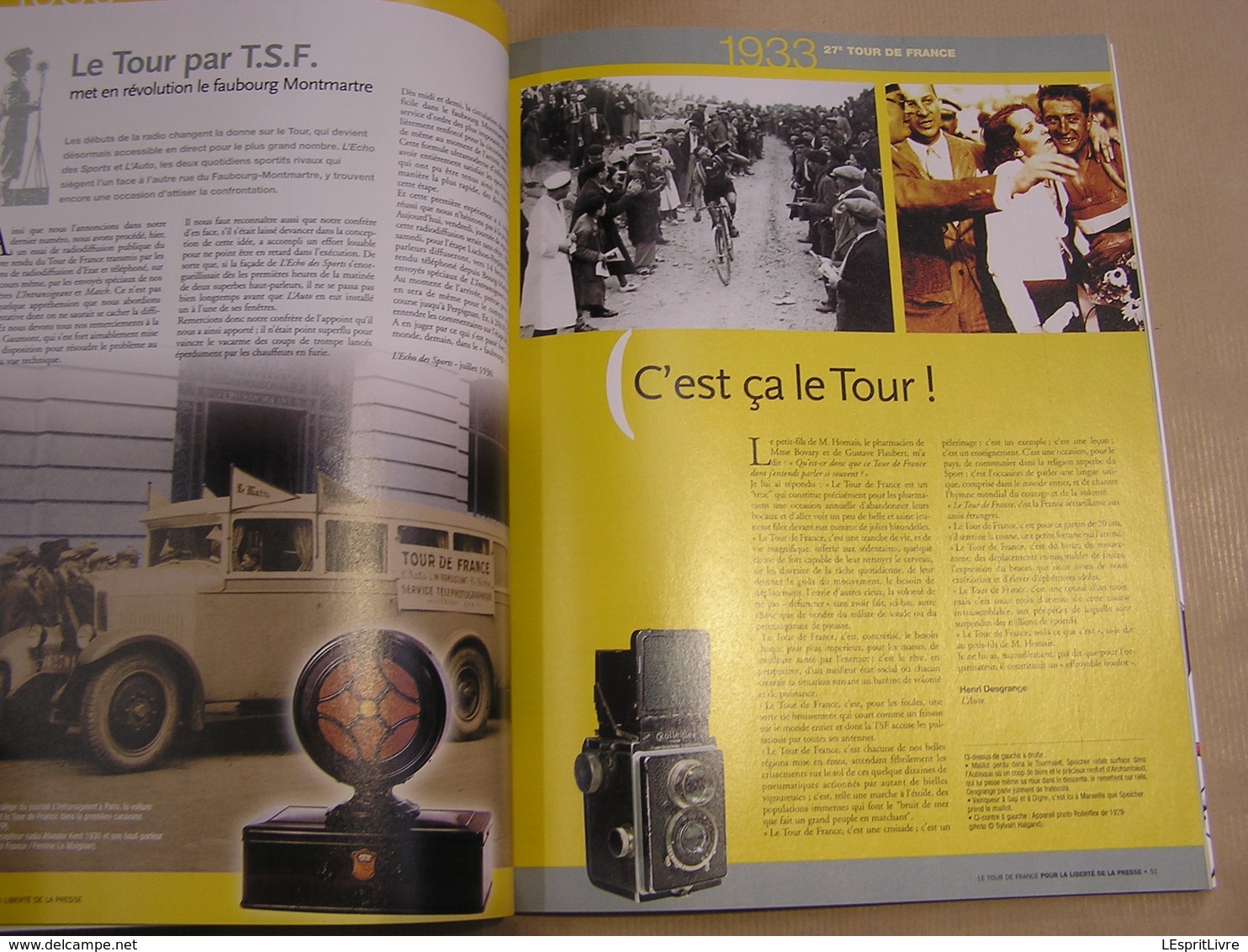 LE TOUR DE FRANCE 1903 2005 Pour la Liberté de la Presse CYCLISME Cycliste Coureur Journalisme Reporter Photographie