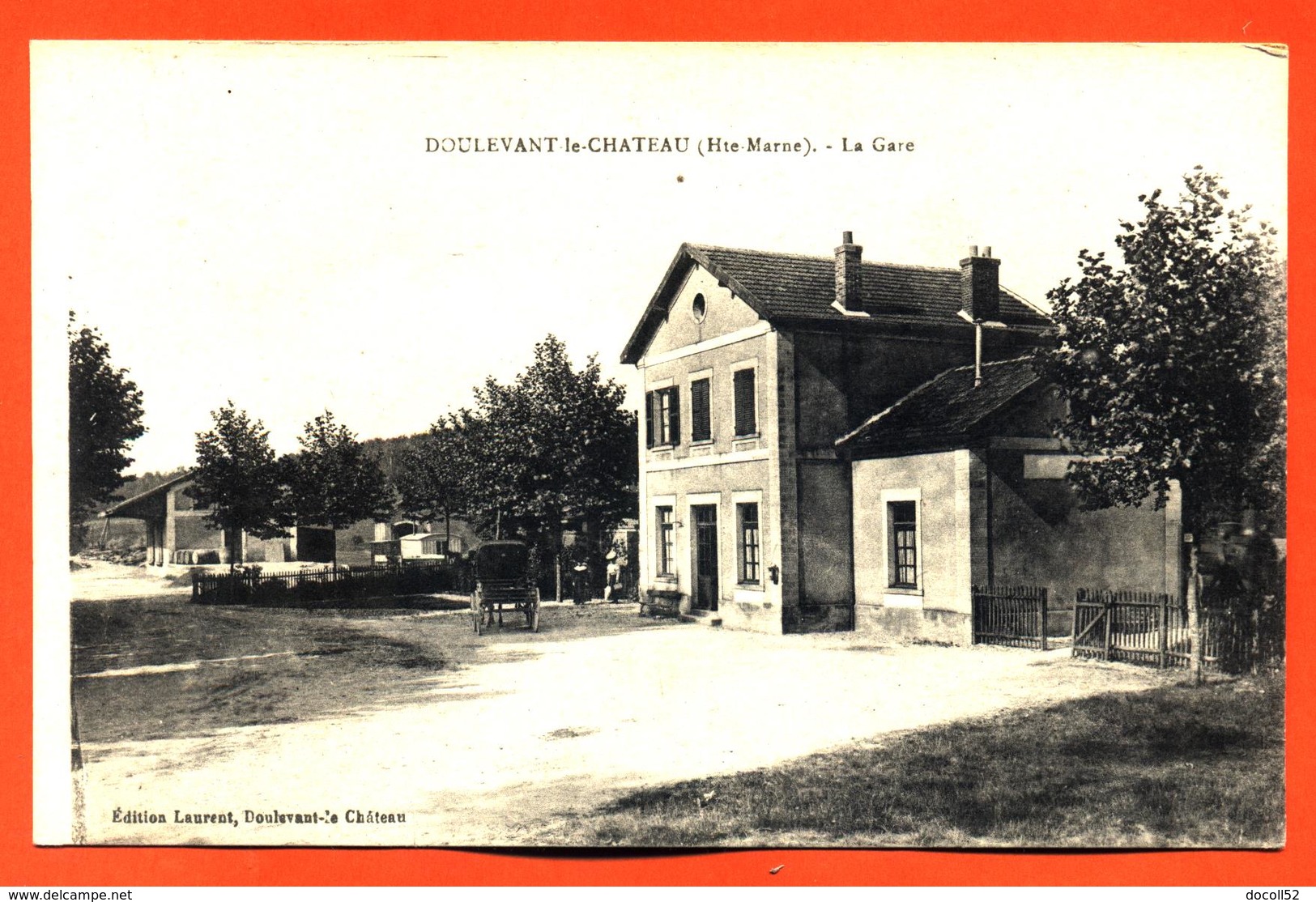 CPA 52 Doulevant Le Chateau " La Gare " - Doulevant-le-Château