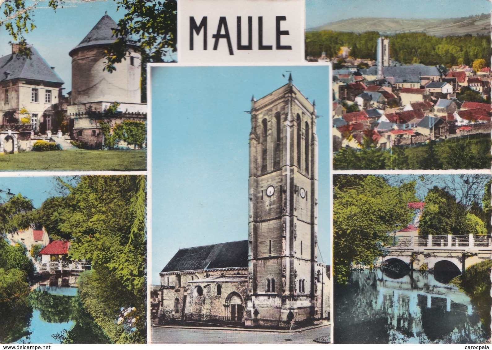 Carte 1960 MAULE / MULTIVUES - Maule