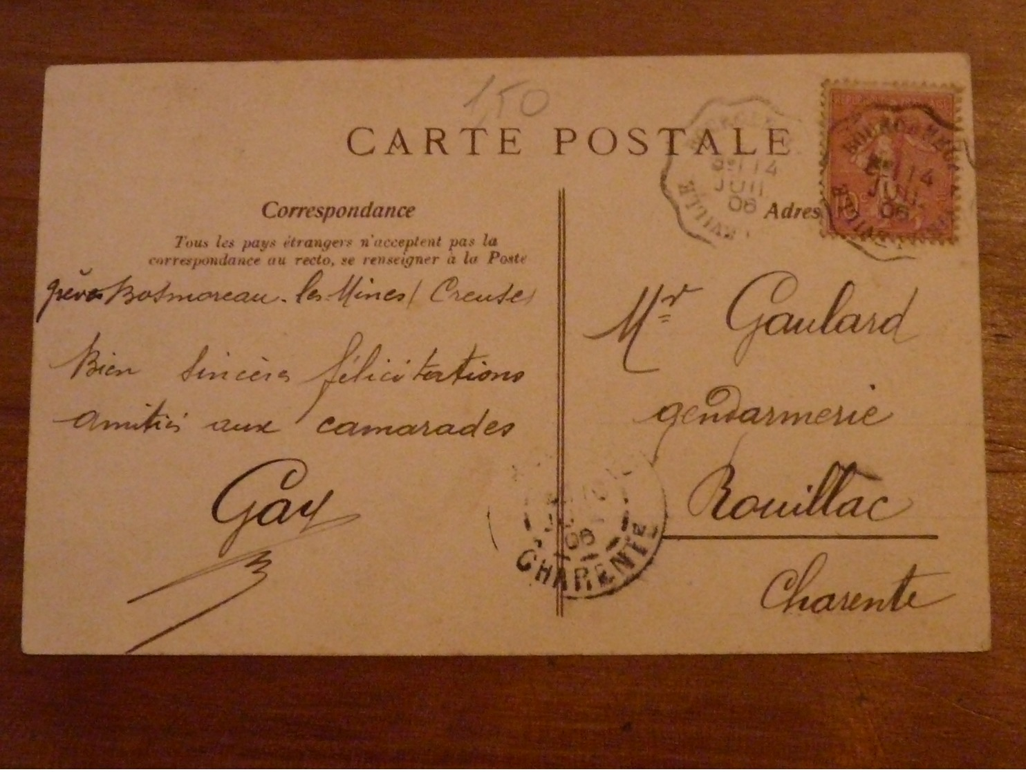 CPA 2 - Carte Postale Ancienne - Types Creusois - Sonstige & Ohne Zuordnung