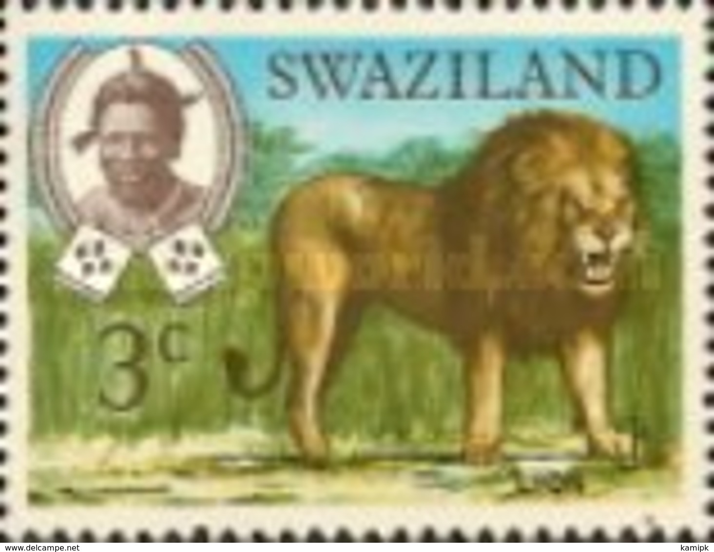 USED STAMPS Swaziland - Native Wild Animals-1969 - Swaziland (1968-...)