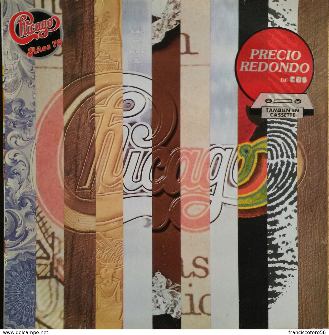 Año: 1969 - Grupo ( Chicago ) Musica Rock. 1/LPs. Original De La época. - Rock