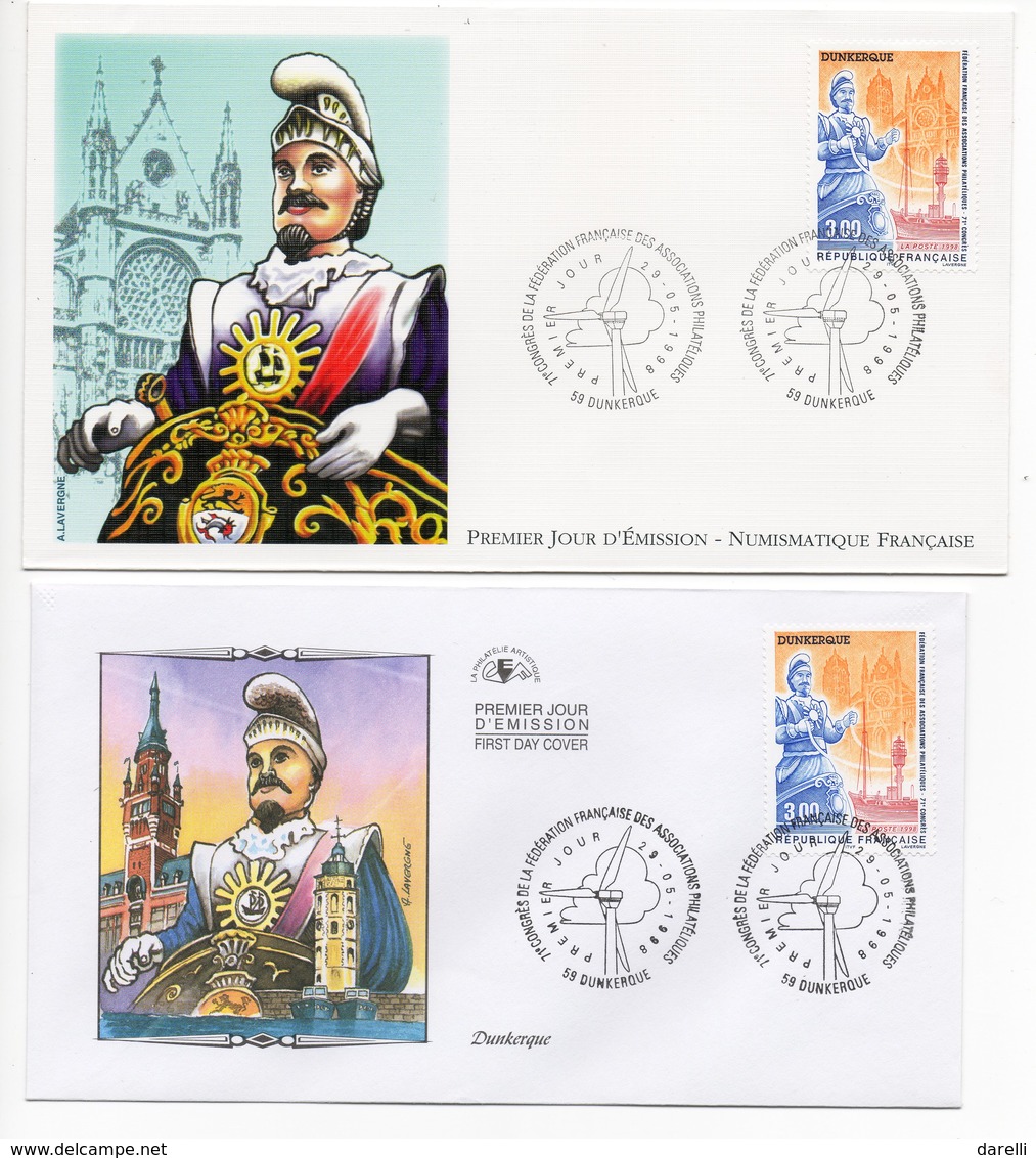 FDC France 1998 - Dunkerque YT 3164 - 59 Dunkerque - 1990-1999