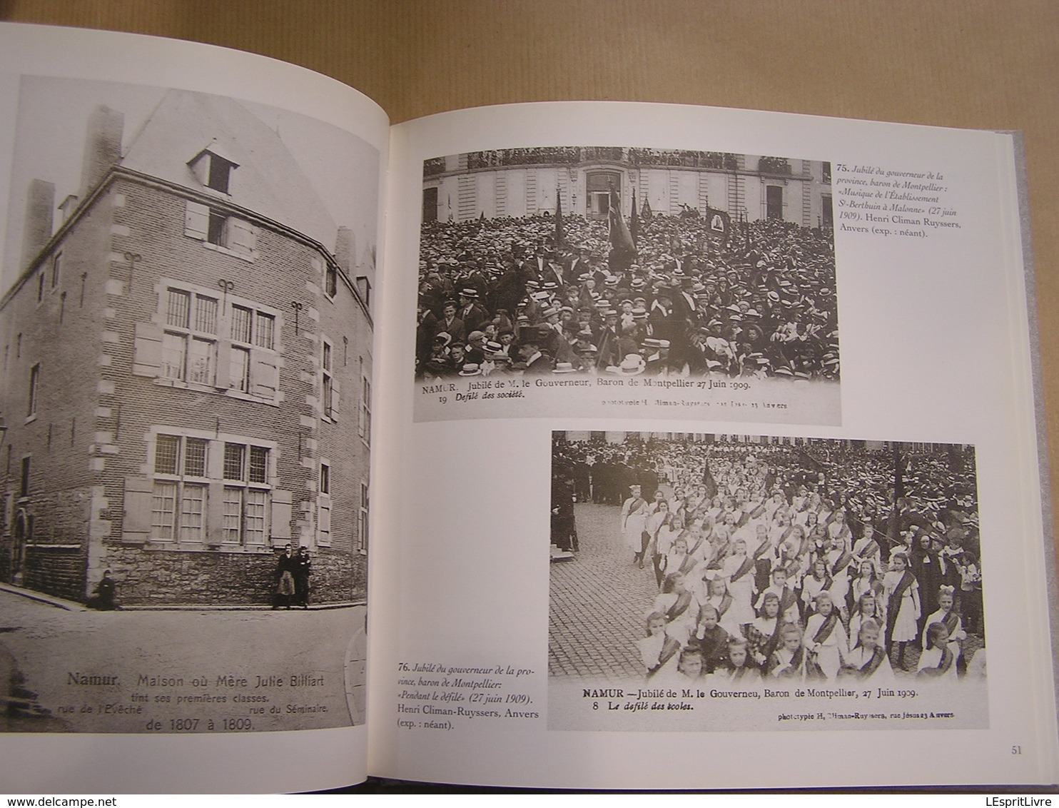 NAMUR Evénements en Cartes Postales Anciennes Régionalisme Citadelle Place Cortège Congrès Défilé Militaire Armée