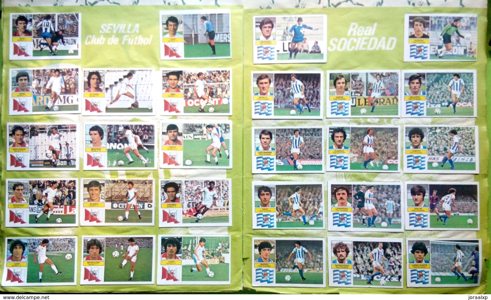 Álbum de cromos completo. Liga 1982-1983 Ediciones Este.