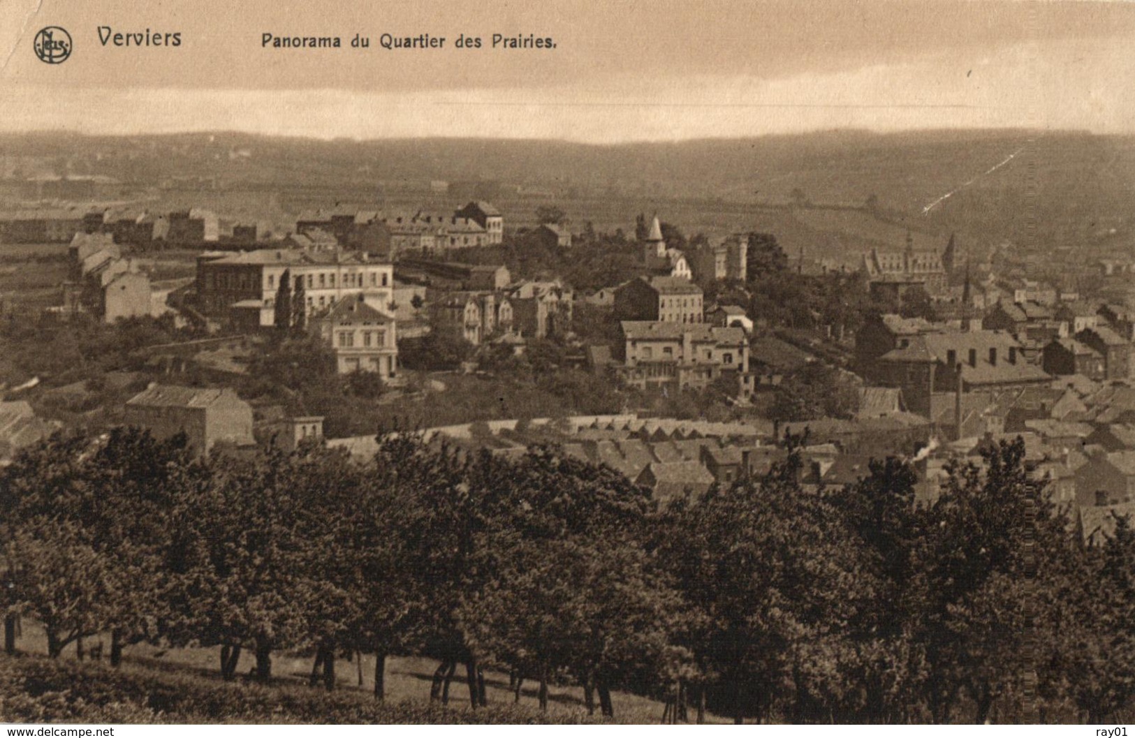 BELGIQUE - LIEGE - VERVIERS - Panorama Du Quartier Des Prairies. - Verviers