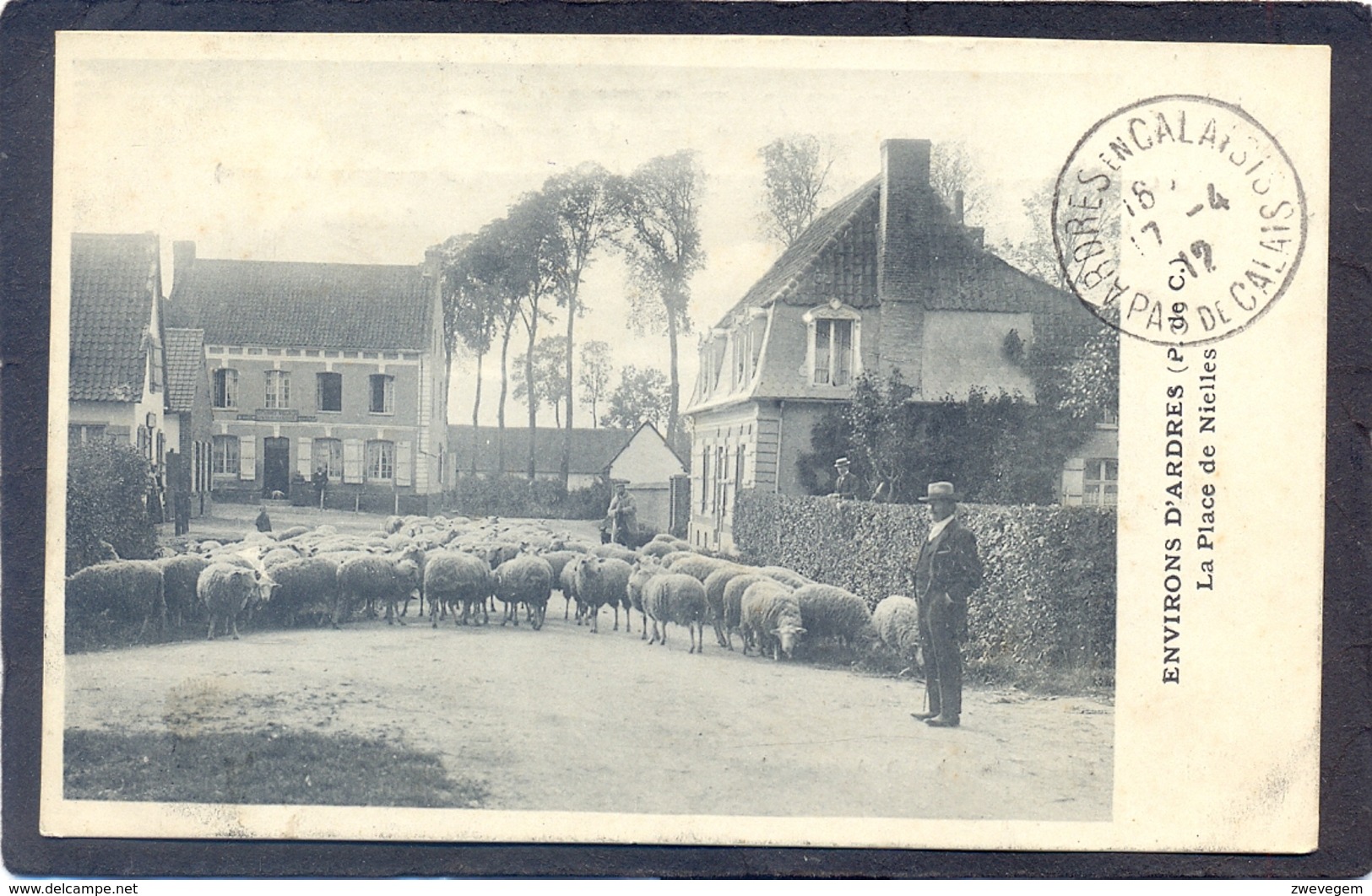 NIELLES - Environs D'Ardres (P.de C.) La Place De Nielles - Ardres