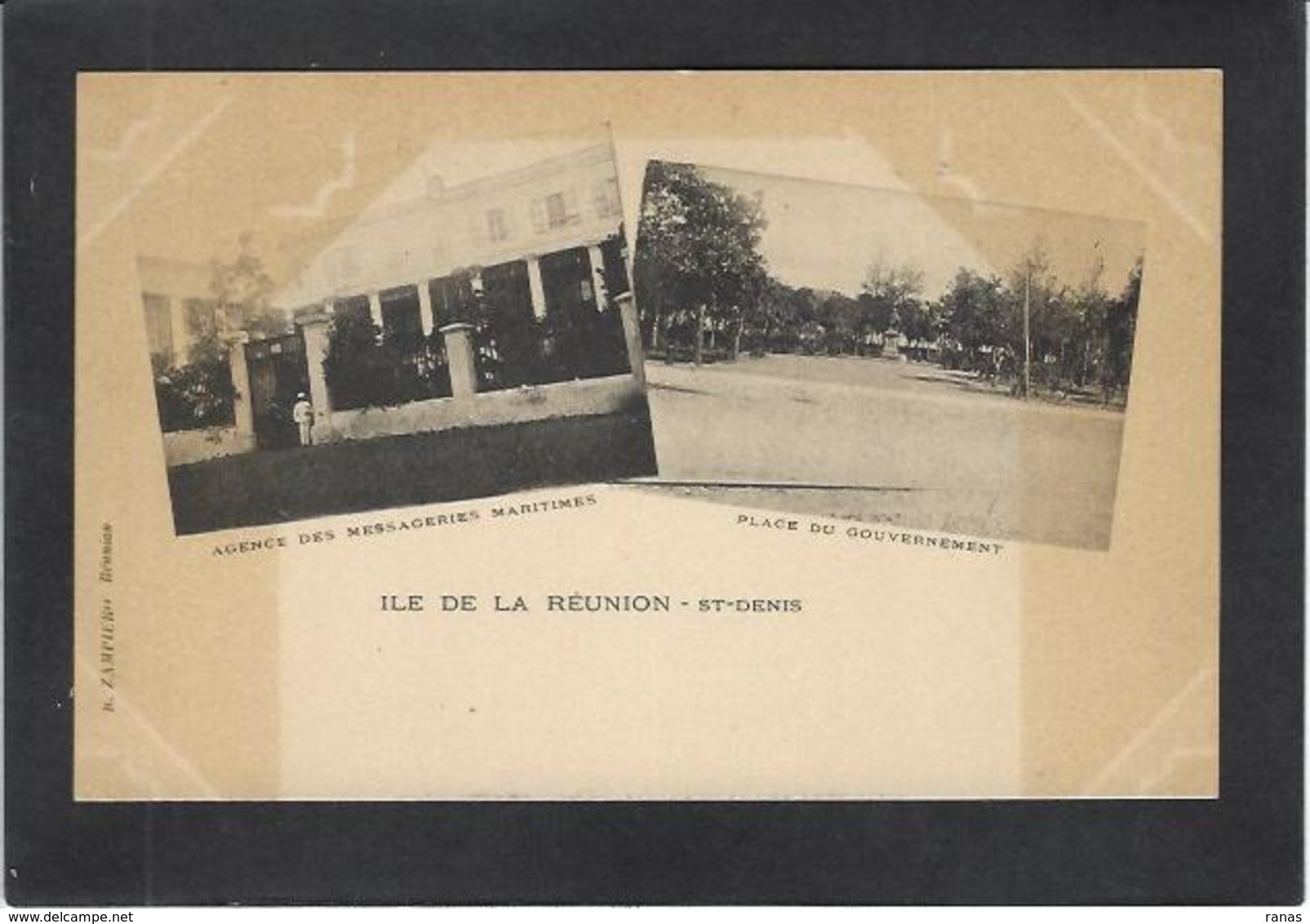 CPA Ile De La Réunion Saint Denis Non Circulée - Saint Denis