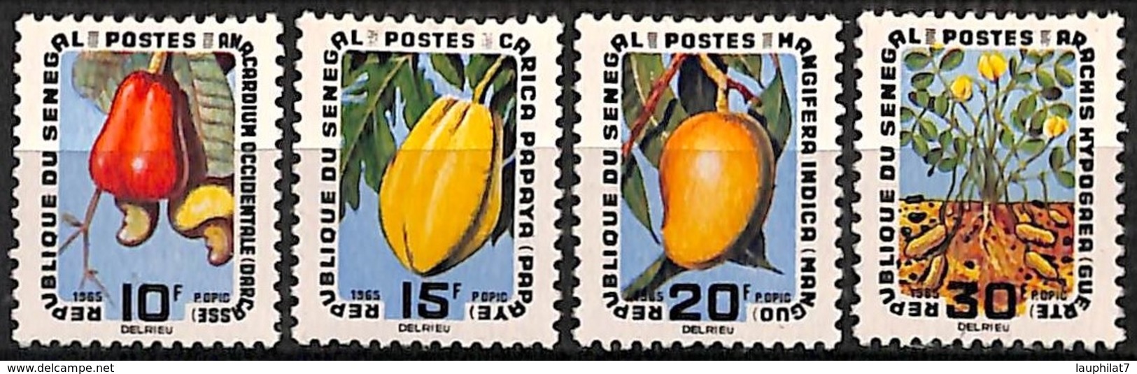 [828474]Sénégal 1965 - N° 262/65,  Fruits, SC - Frutta