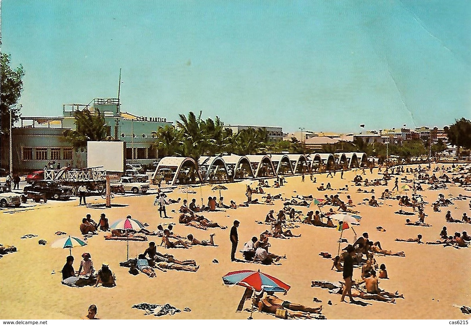 Afrique Afric Angola Moçamedes Praia Das Miragens Carte Postale Postcards Quelque Plis à Droit - Angola