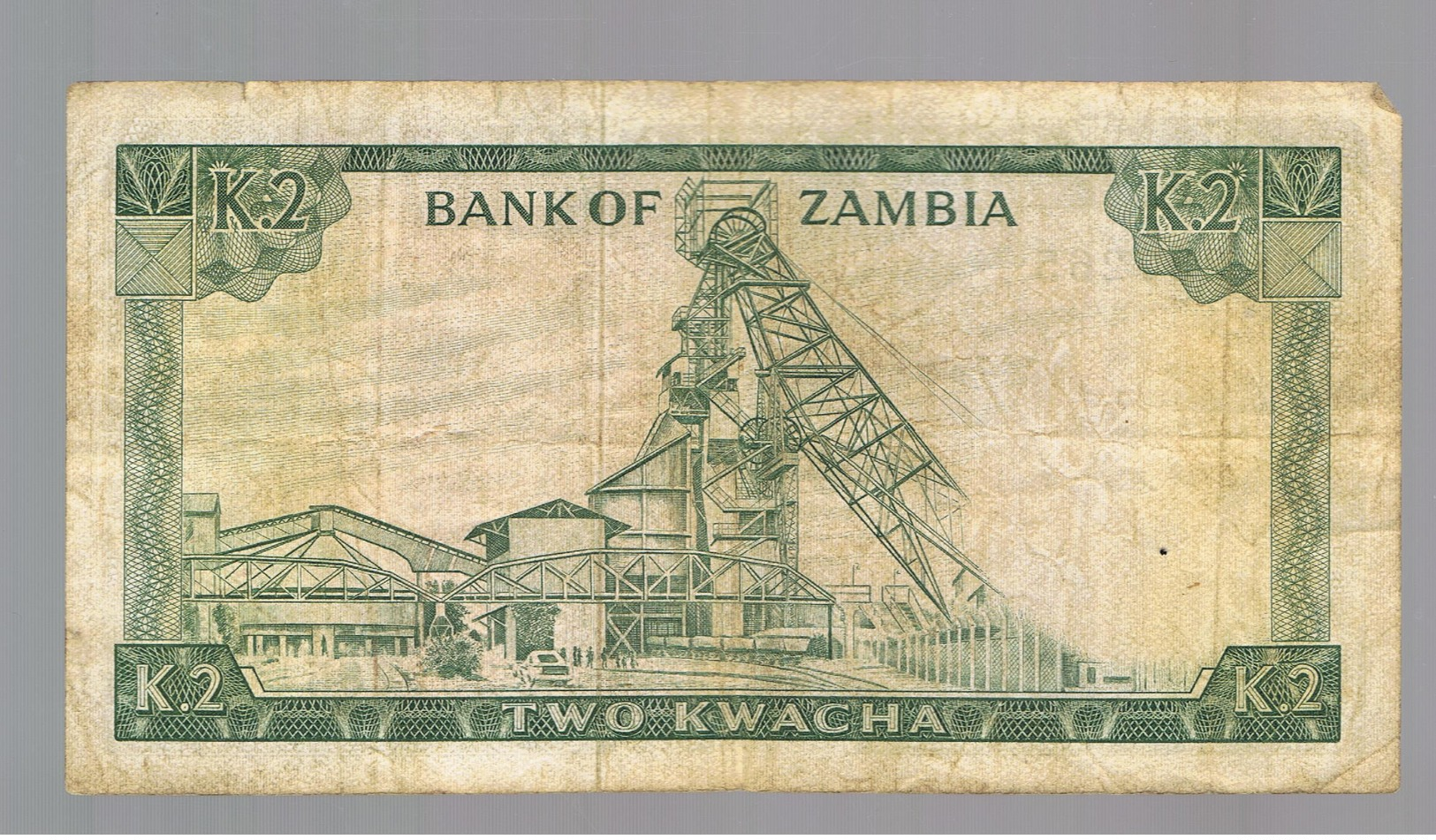 ZAMBIA»2 KWACHA»1969 ND ISSUE» PICK-11(A)»FINE CONDITION»CIRCULATED - Zambia