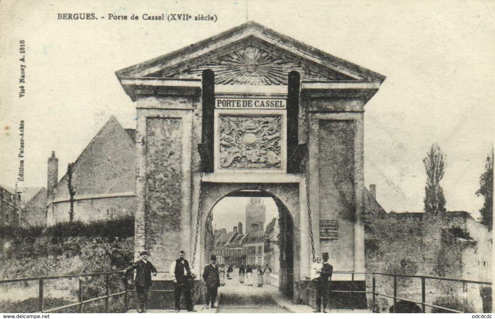 BERGUES  Porte De Cassel (XVIIes) RV - Bergues