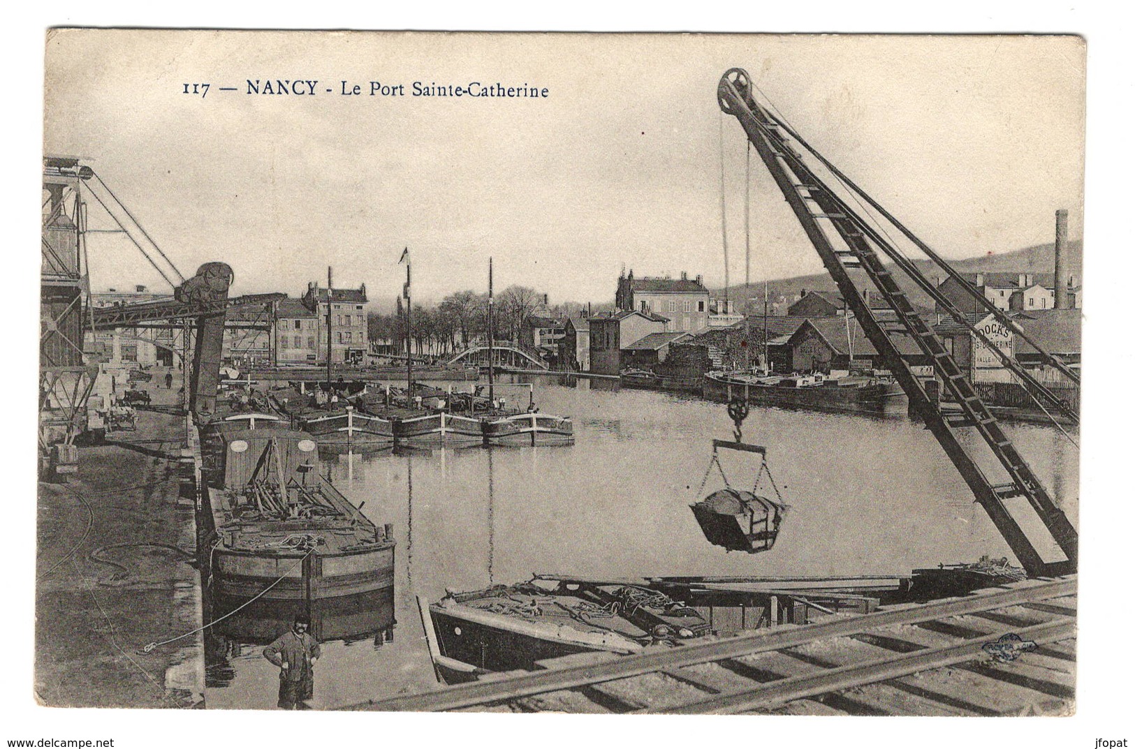 54 MEURTHE ET MOSELLE - NANCY Le Port Sainte-Catherine - Nancy