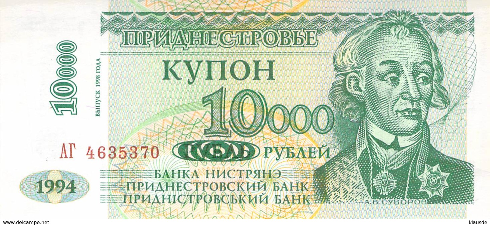 10.000 Transnistrien (Moldau) 1994 UNC - Moldavië