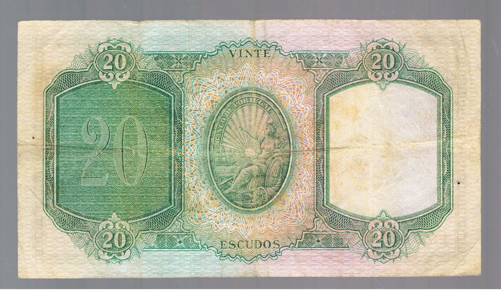 PORTUGAL»20 ESCUDOS»1954»PICK-153A.31»VF CONDITION»CIRCULATED - Portogallo