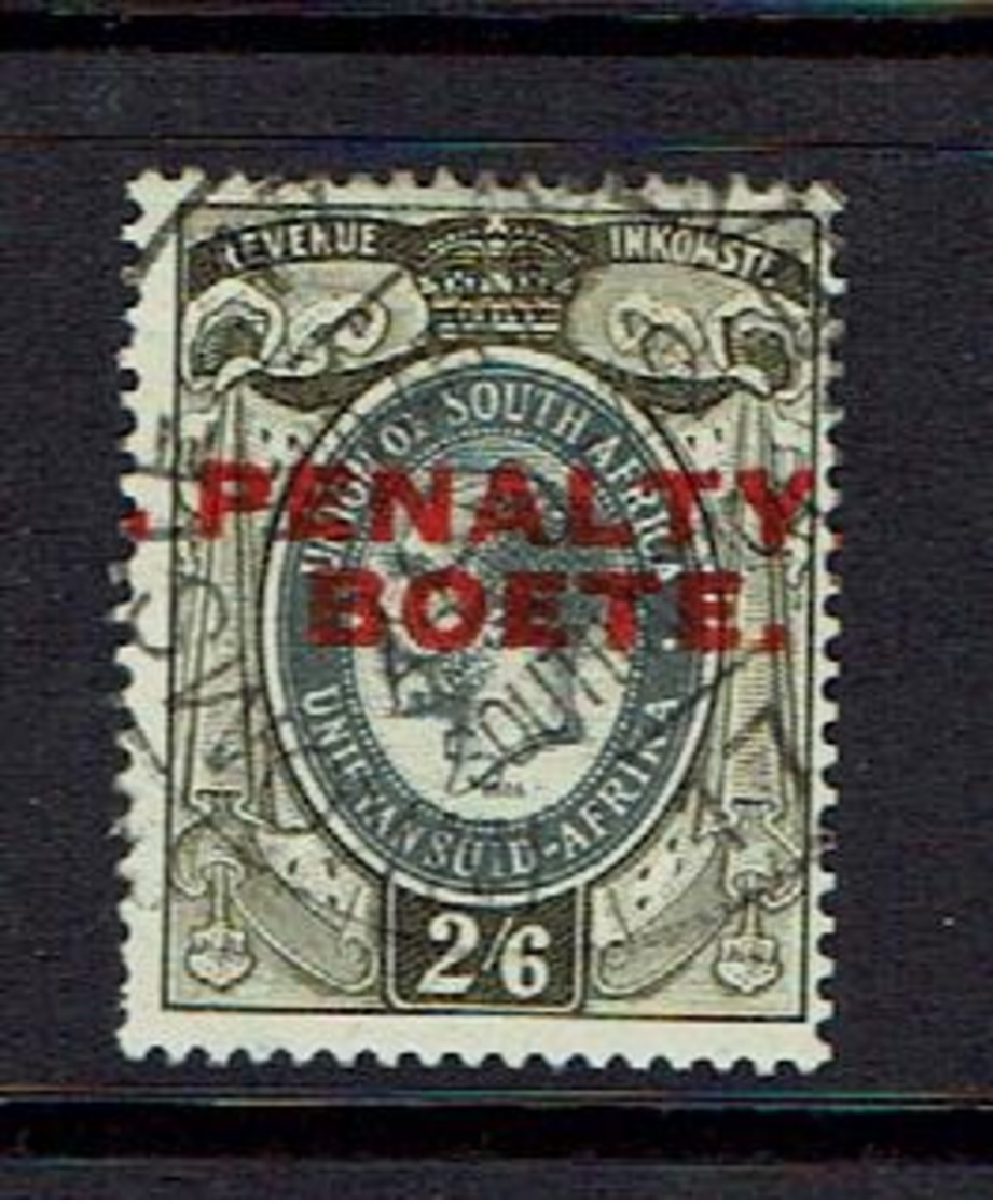 SOUTH AFRICA...early .REVENUE...penalty Overprint - Other & Unclassified