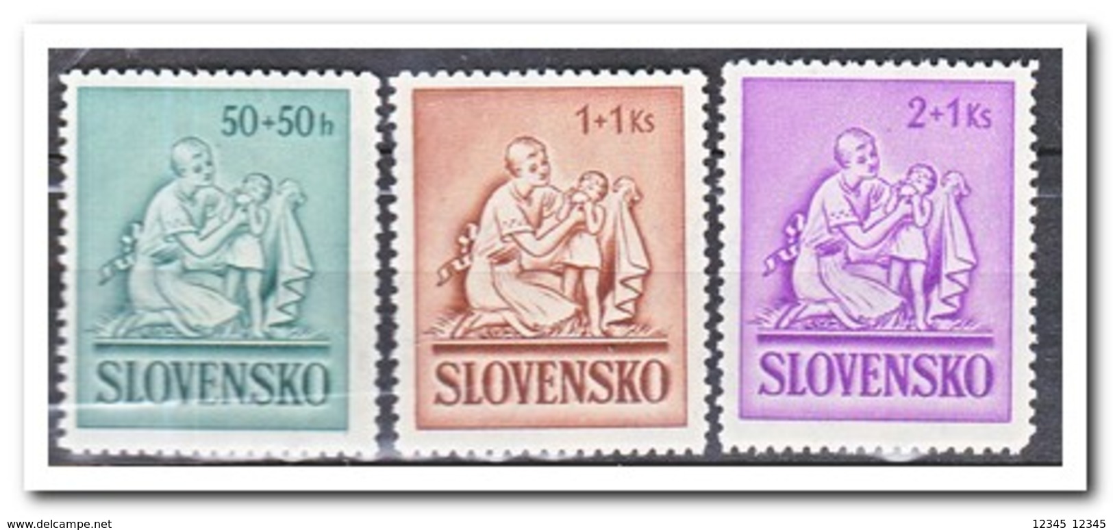 Slowakije 1941, Postfris MNH, Children Help - Nuovi