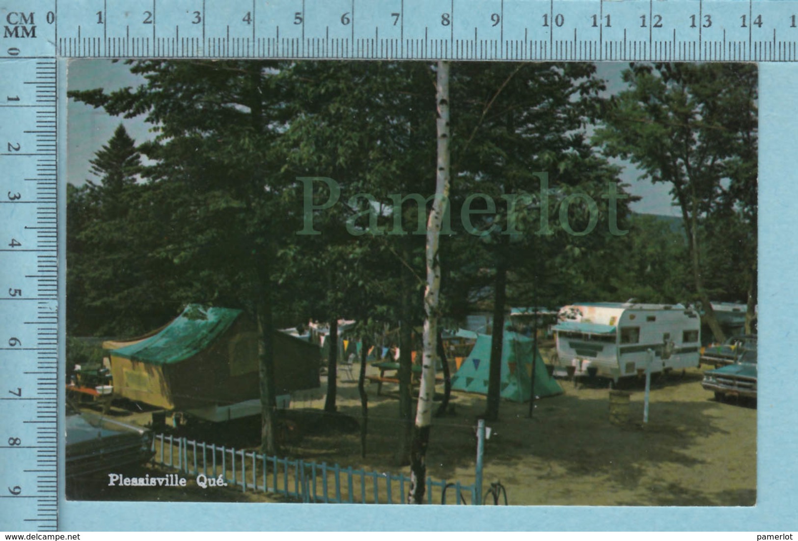 Plessisville Quebec -Camping    , Servie En 1986, Post Card, Carte Postale - Autres & Non Classés