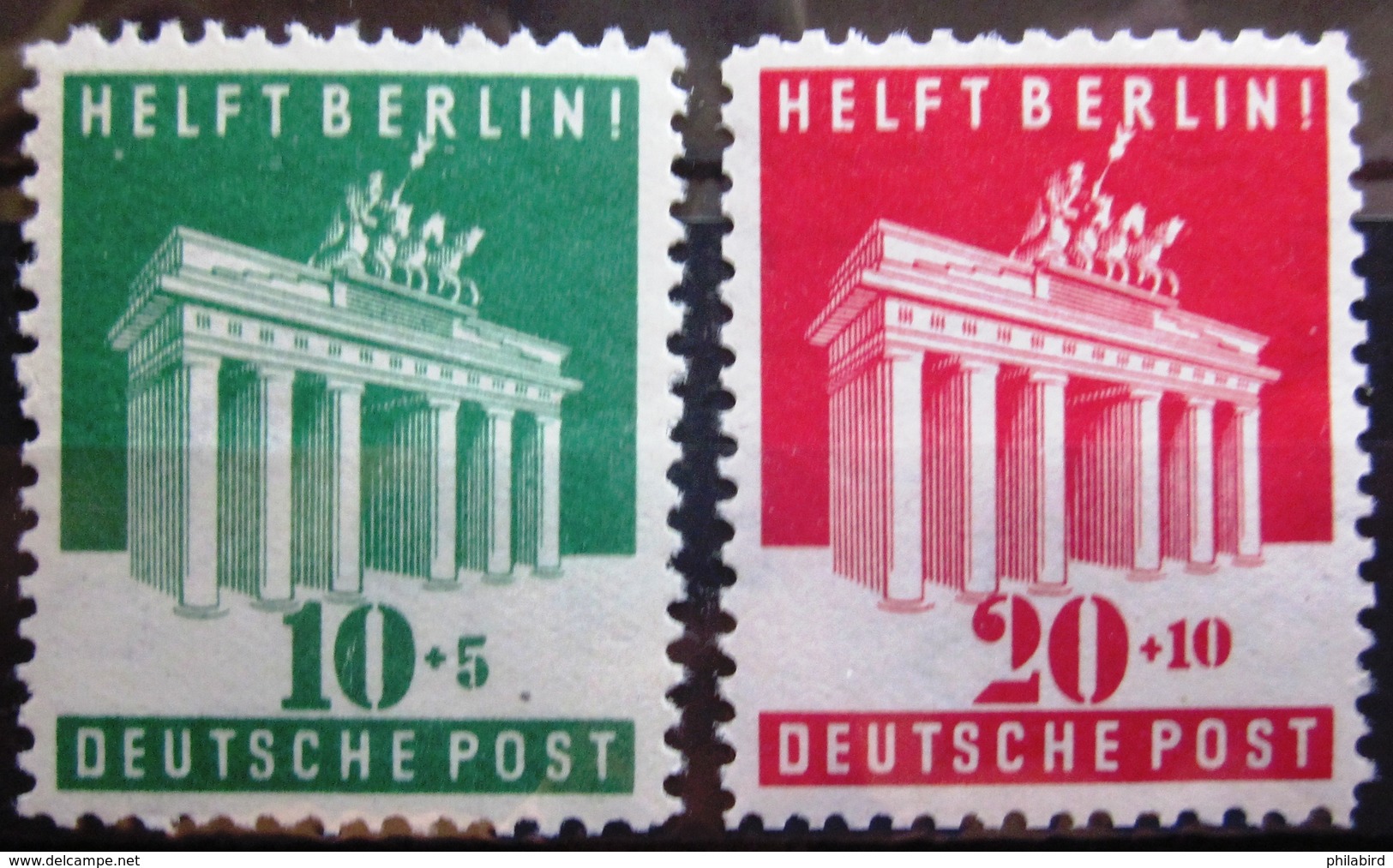 ALLEMAGNE Zone A.A.S                     N° 69/70                 NEUF** - Mint