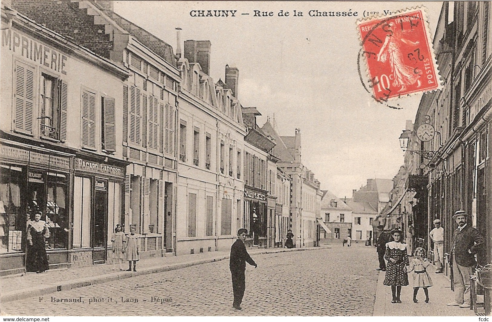 02 CHAUNY,rue De La Chaussée - Chauny