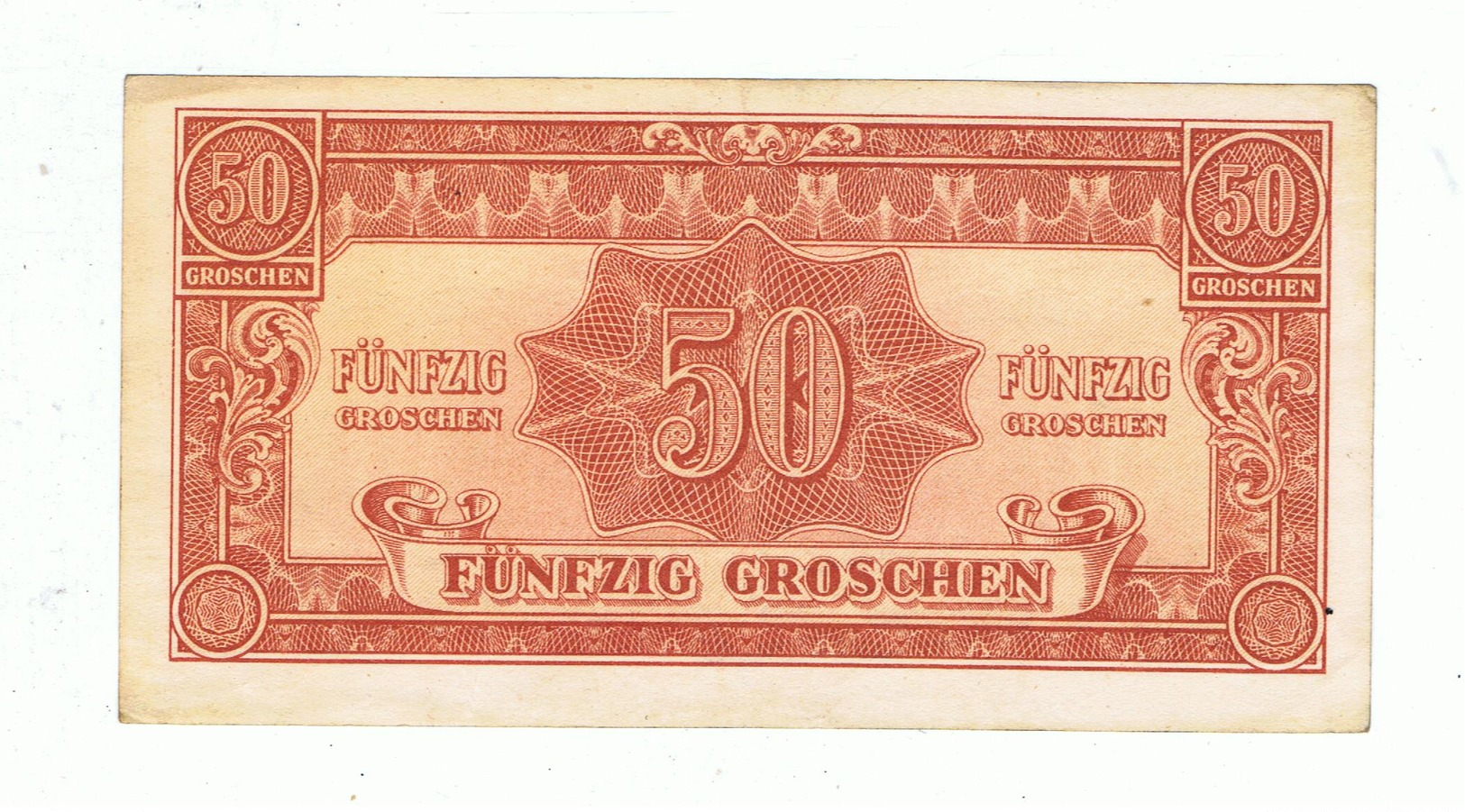 AUSTRIA»50 GROSCHEN (ALLIED MILITARY AUTHORITY 1944 ISSUE)»1944»PICK- 102»VF CONDITION»CIRCULATED - Oostenrijk