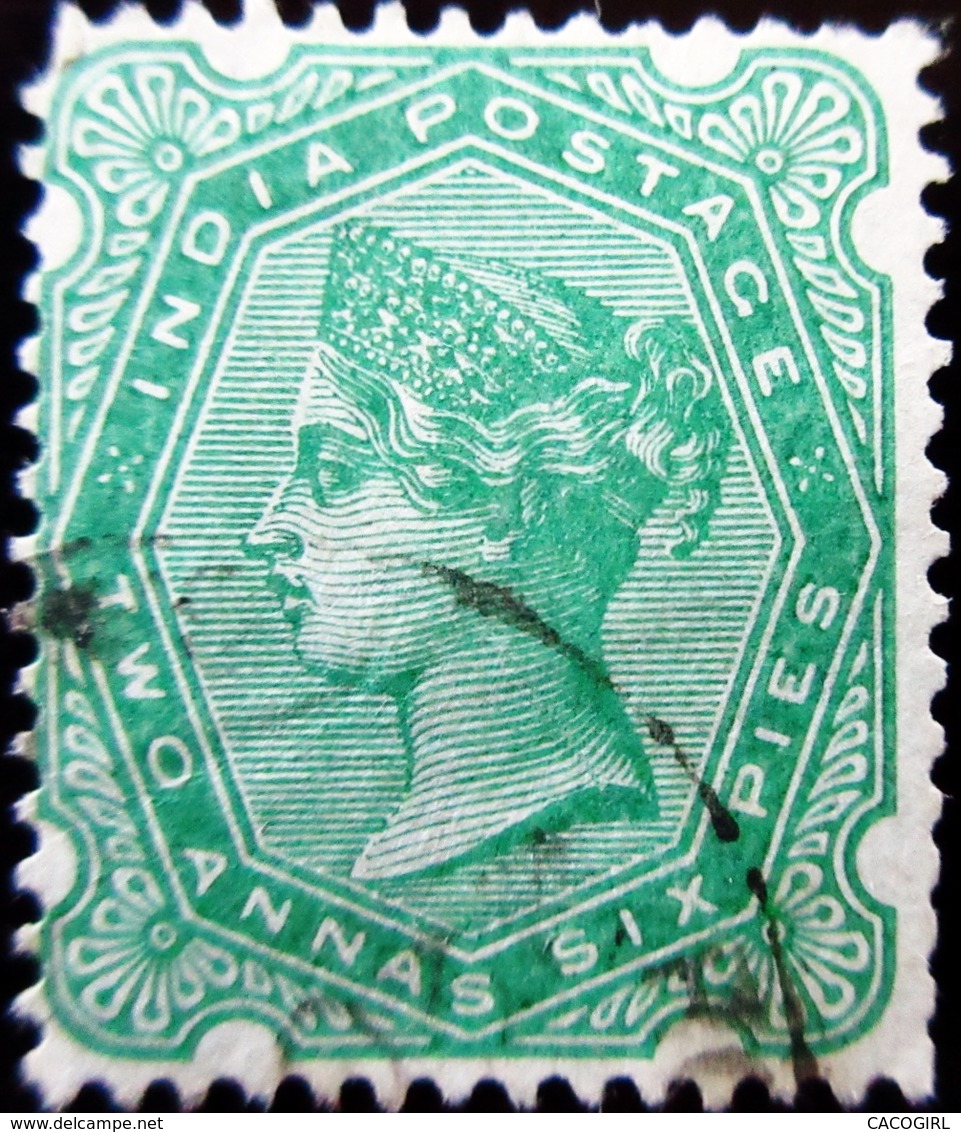 1897 Inde Anglaise Yt 47(A) . Queen Victoria . Oblitéré - 1882-1901 Empire