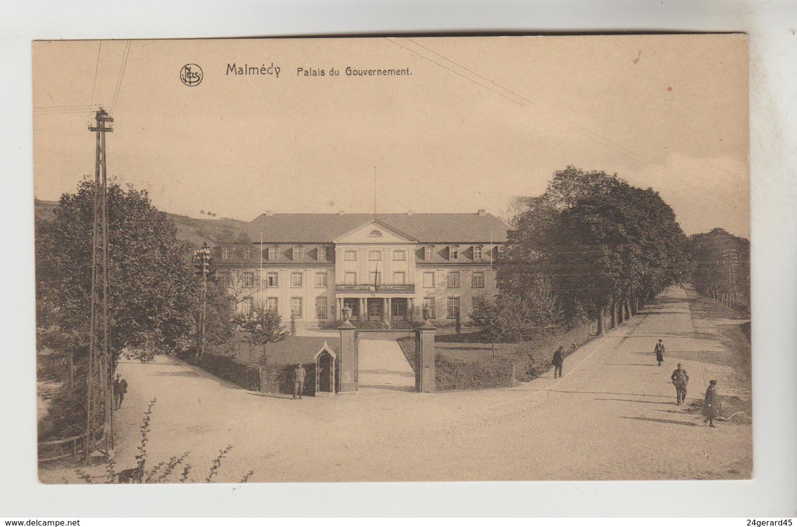 CPSM MALMEDY (Belgique-Liège) - Palais Du Gouvernement - Malmedy