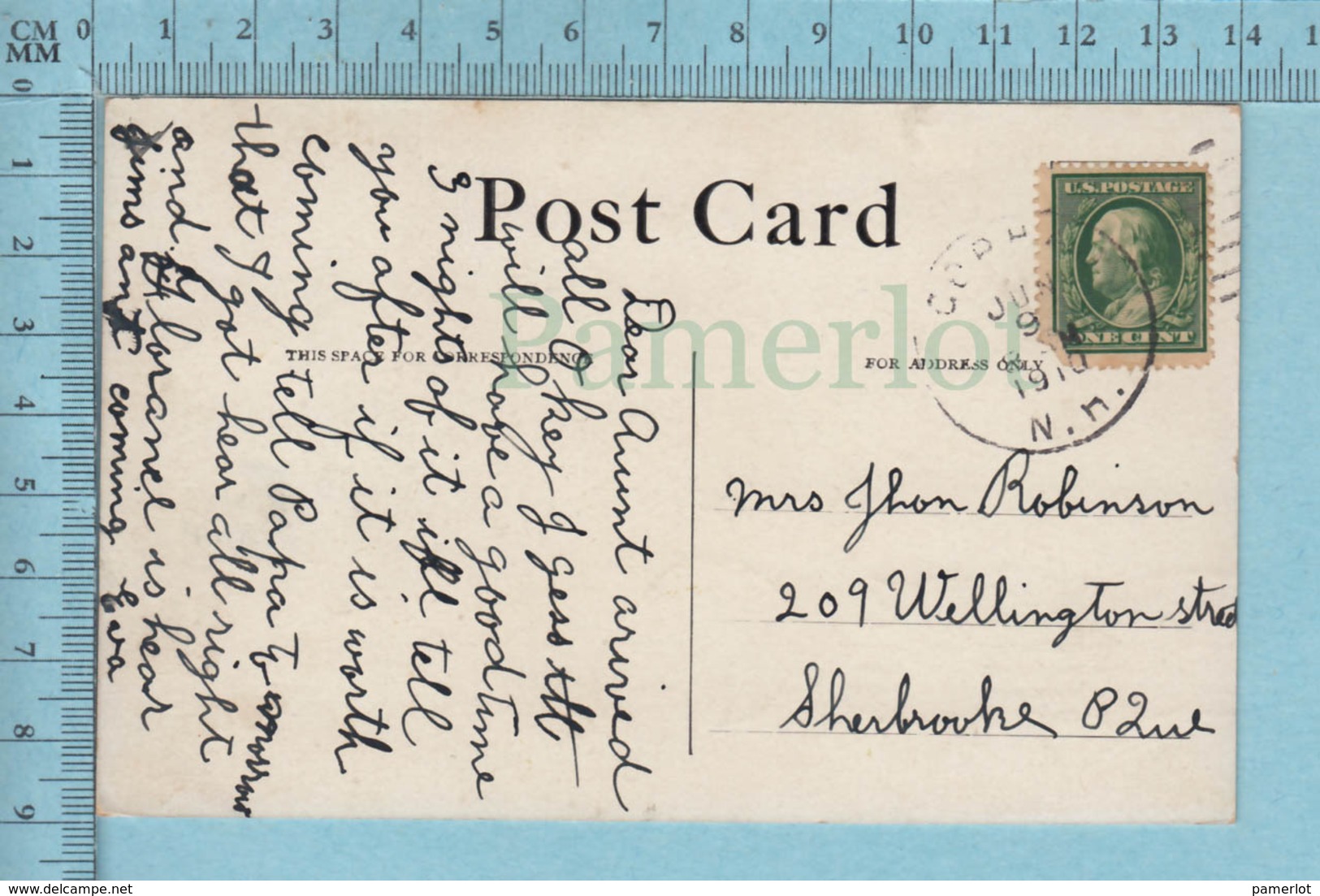 CPA- Village Stream #3413 - A Servie En 1910 - Post Card Carte Postale - Peintures & Tableaux