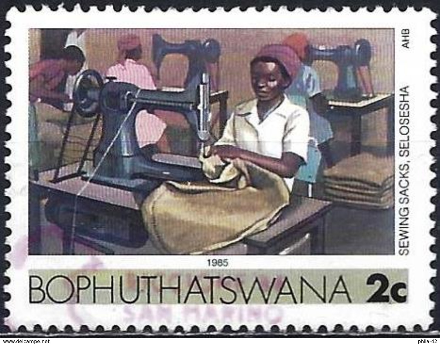 Bophuthatswana 1985 - Mi 149x - YT 149 ( Textile Industry ) - Bophuthatswana