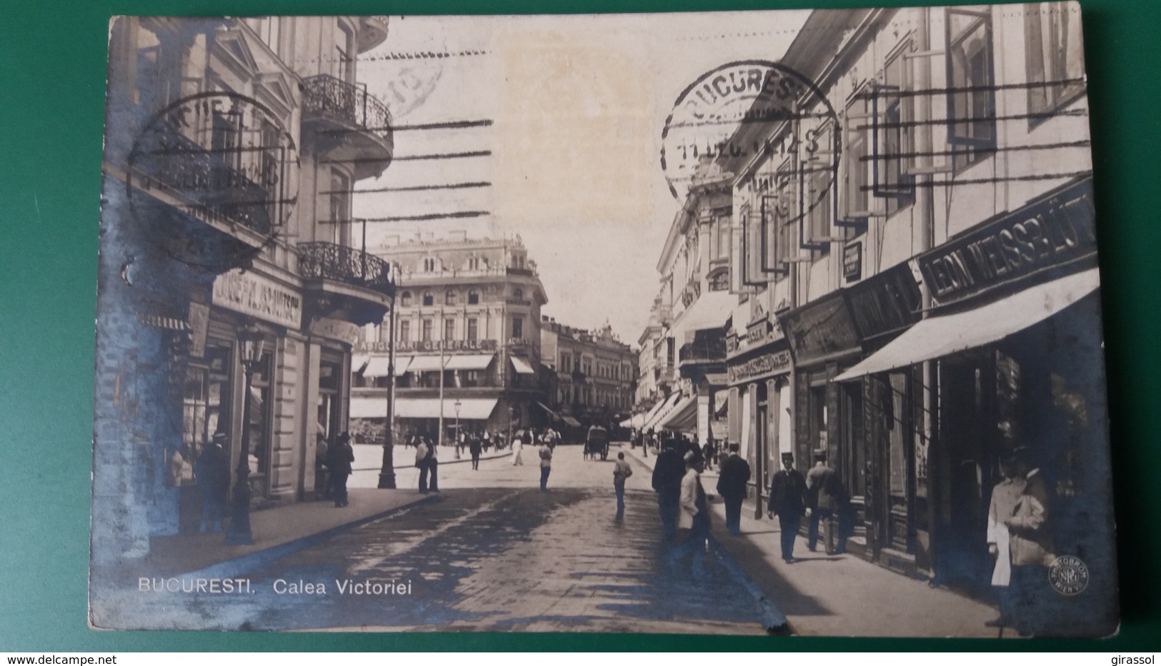 CPA BUCAREST BUCURESTI CALEA VICTORIEI 1912 ? - Romania