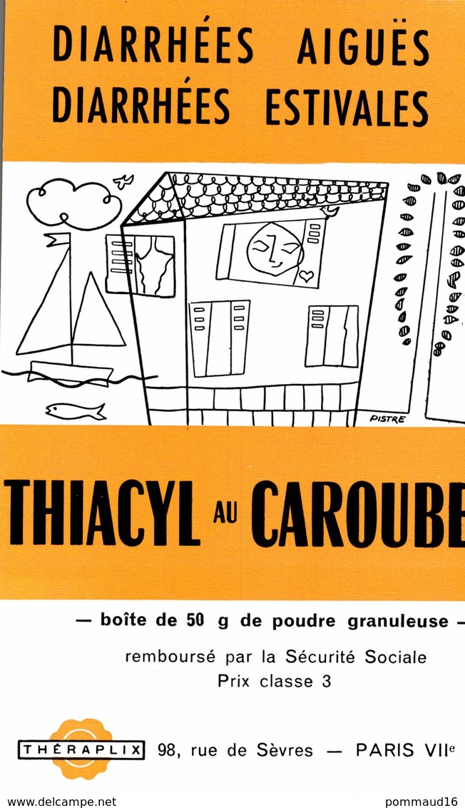 Buvard Thiacyl Au Caroube - Produits Pharmaceutiques